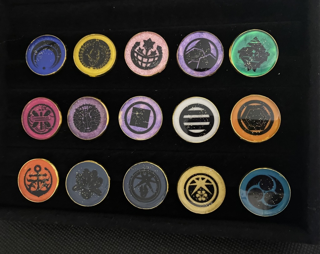 刀剣乱舞 紋マスクピアス 3