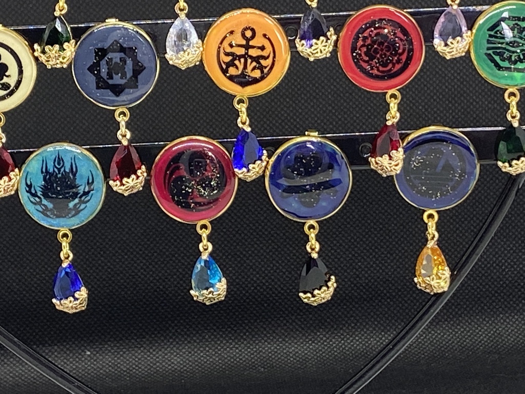 刀剣乱舞 紋マスククリップ 雫チャーム付き 真剣乱舞祭