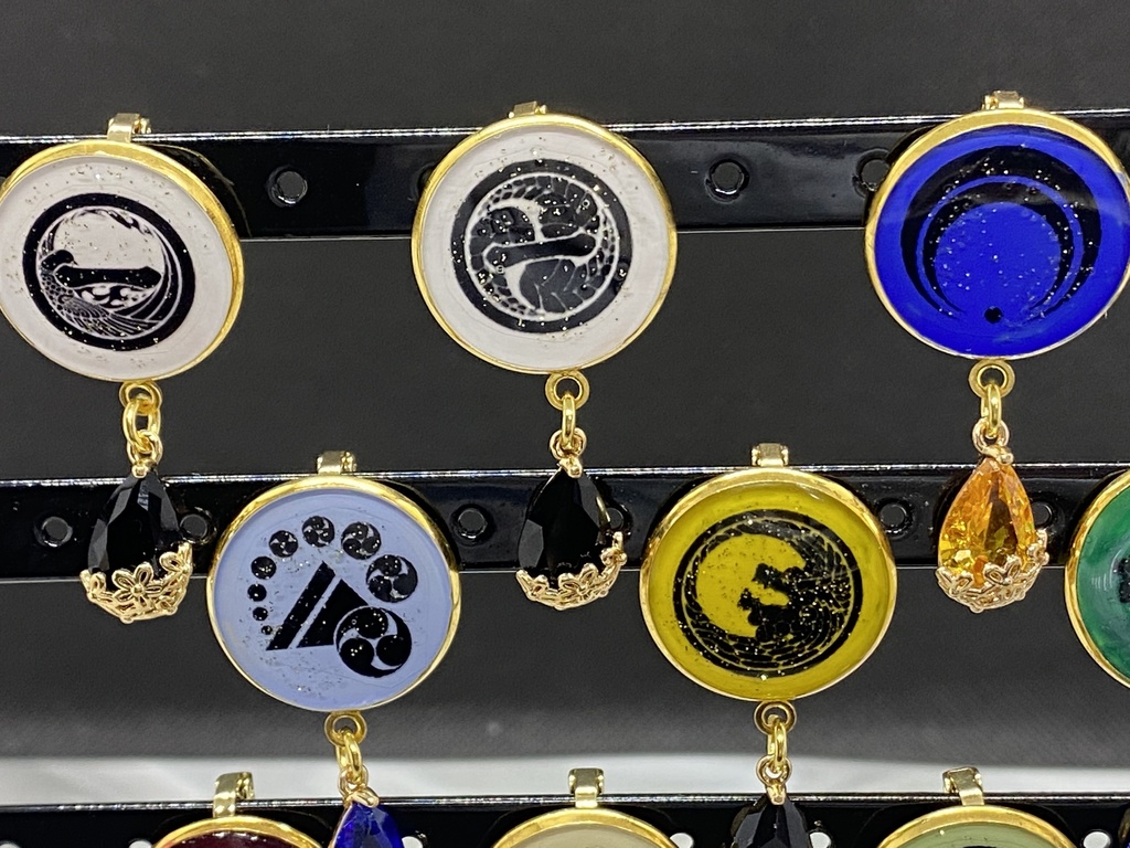 刀剣乱舞 紋マスククリップ 雫チャーム 2