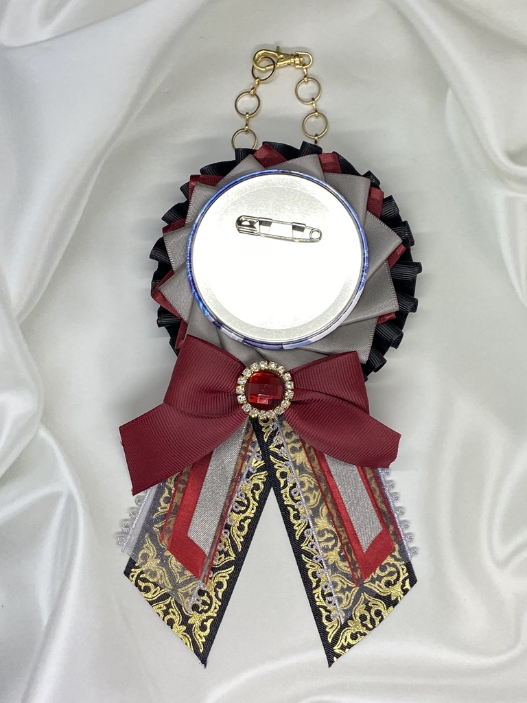 刀剣乱舞　肥前忠広イメージロゼット　バッグチャーム