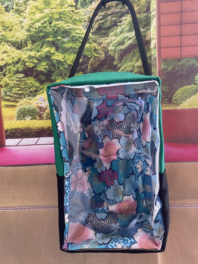 刀剣乱舞 松井江イメージカラー　ぬいぐるみ用ポーチ　Ｎ