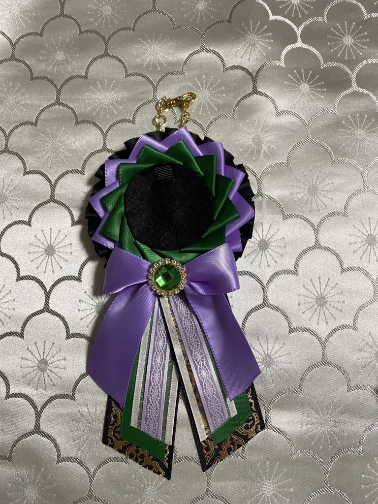 刀剣乱舞 ロゼット バッグチャーム 江おんすていじ 新編 里見八犬伝