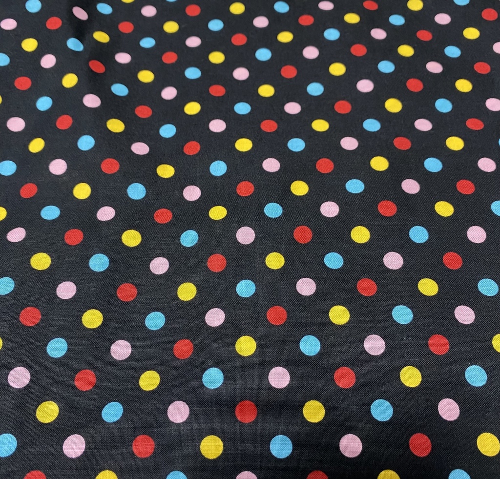 もちもちマスコットポーチ 黒×可愛い柄