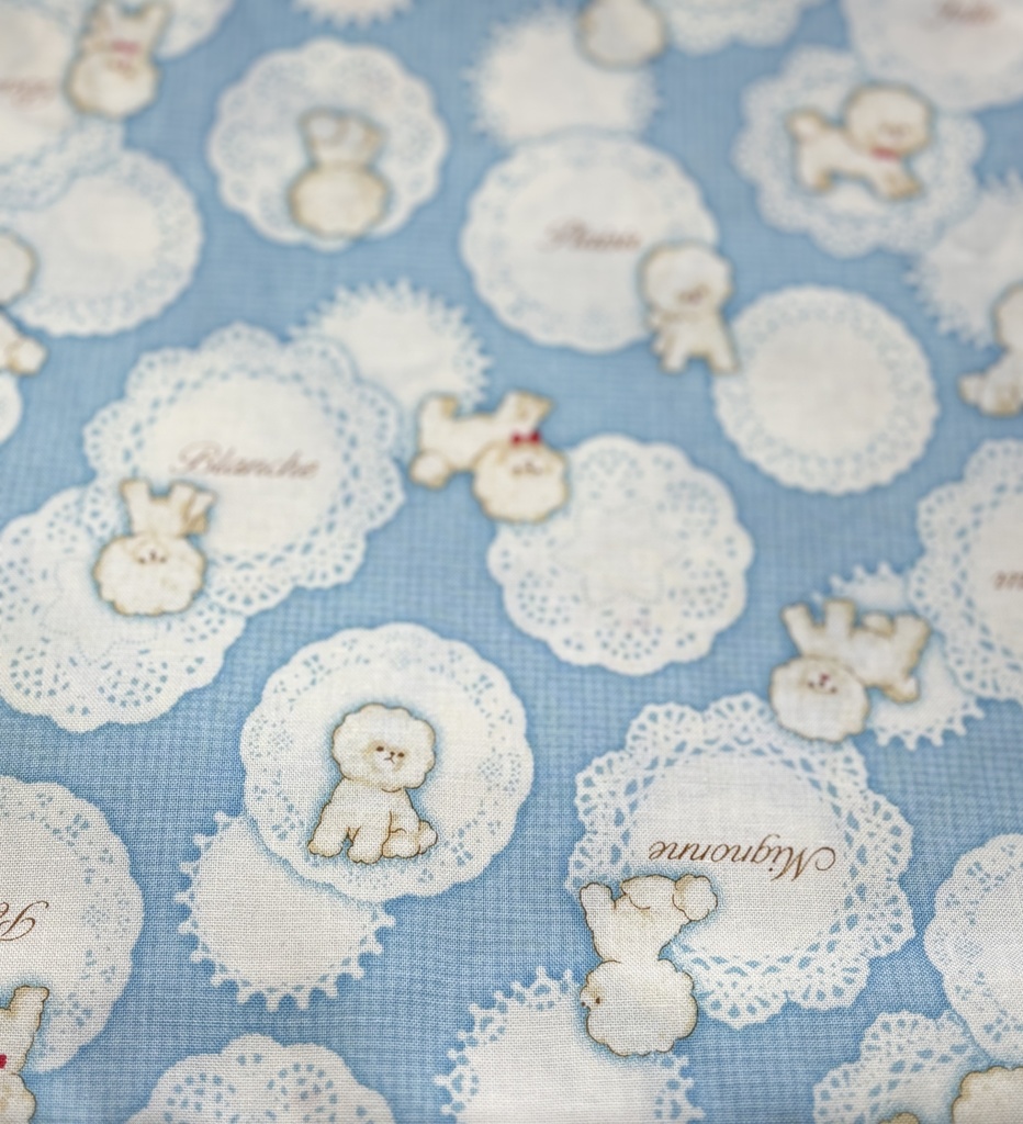 もちもちマスコットポーチ サックス×可愛い柄