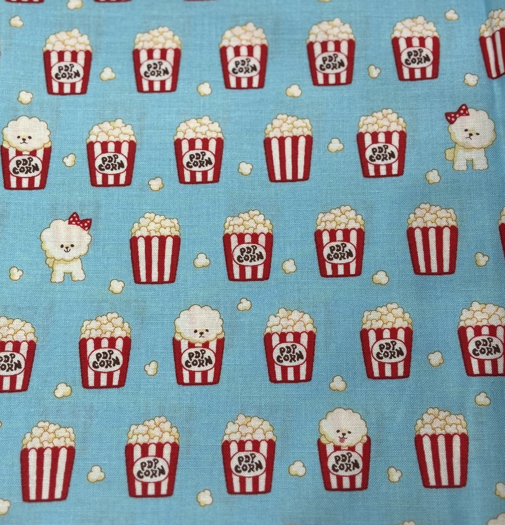 もちもちマスコットポーチ サックス×可愛い柄