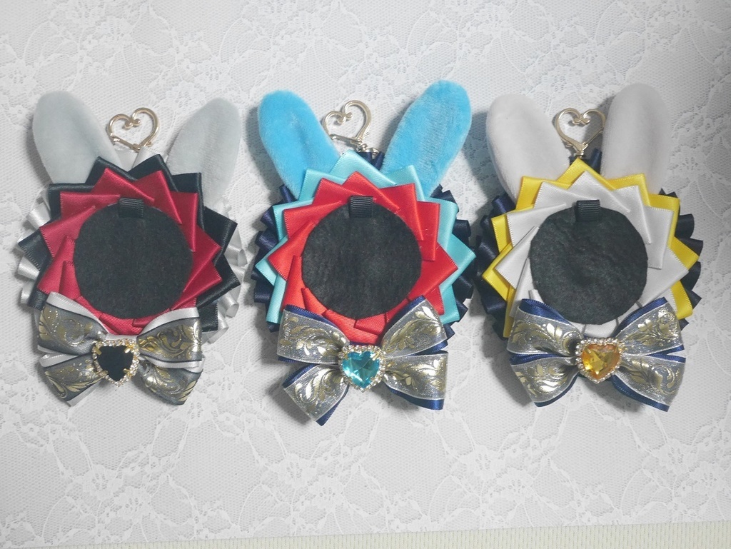 刀剣乱舞 うさ耳ロゼット 花影ゆれる砥水