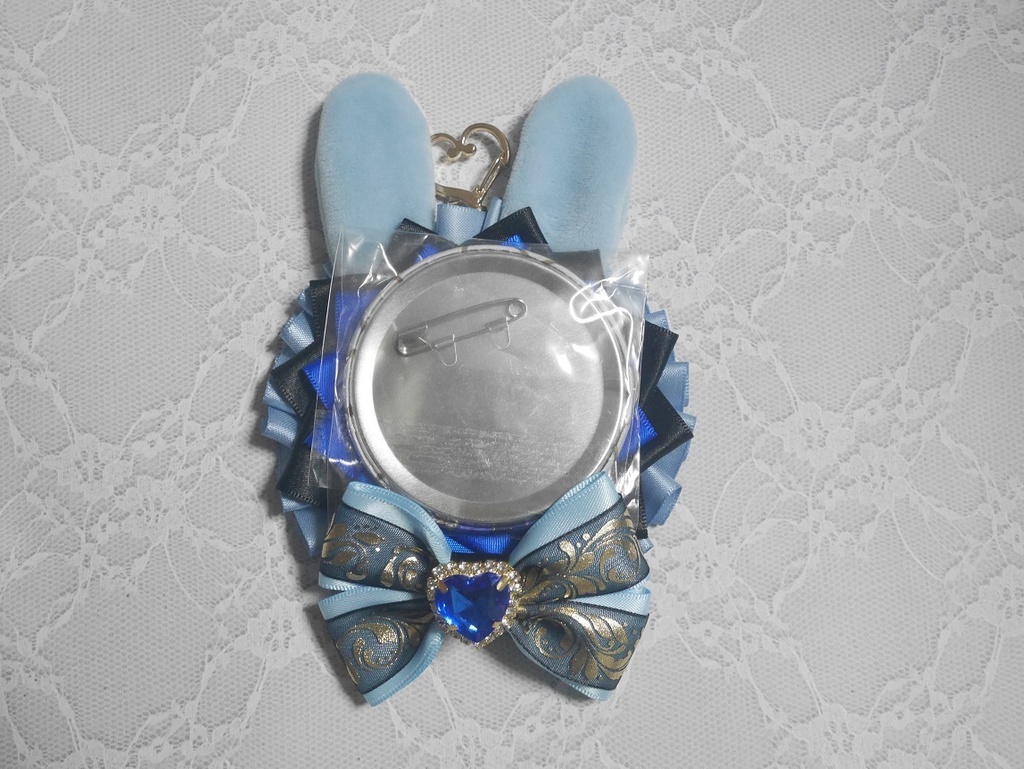 刀剣乱舞 うさ耳ロゼット 花影ゆれる砥水