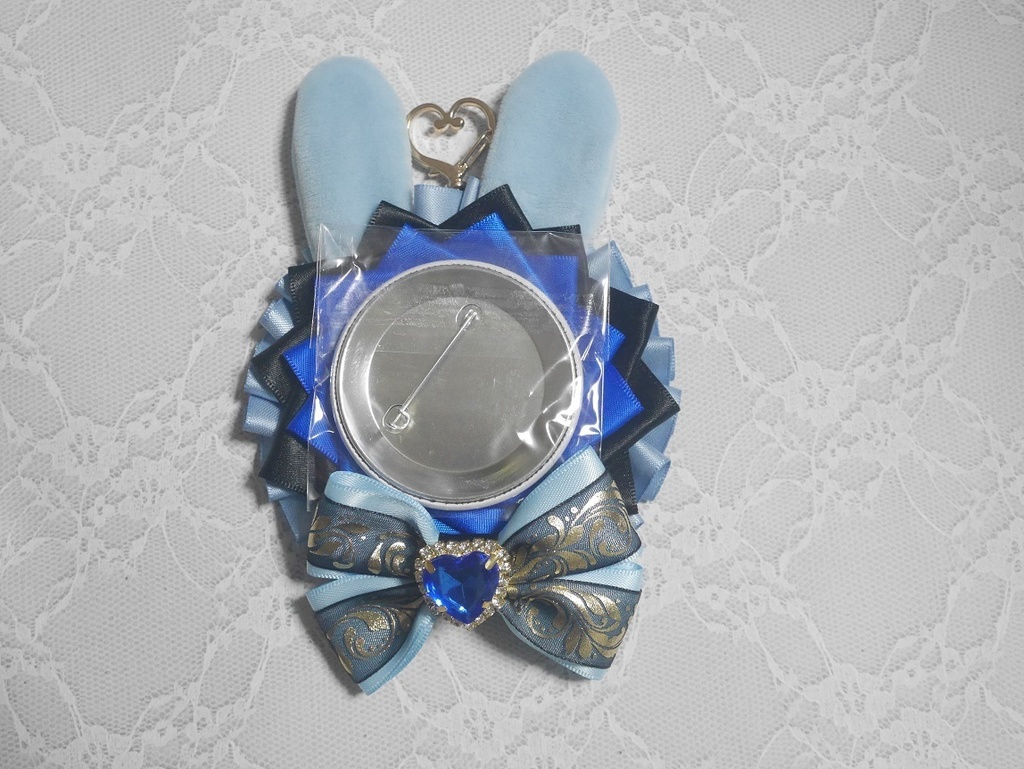 刀剣乱舞 うさ耳ロゼット 花影ゆれる砥水