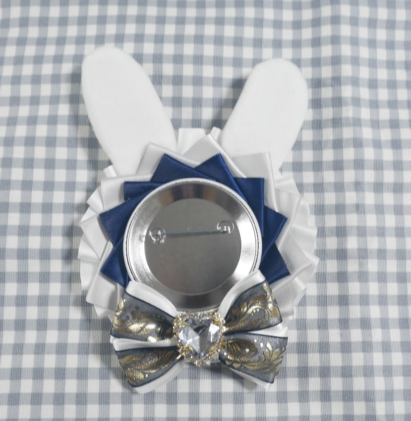 刀剣乱舞イメージカラーうさ耳ロゼット キーホルダー2