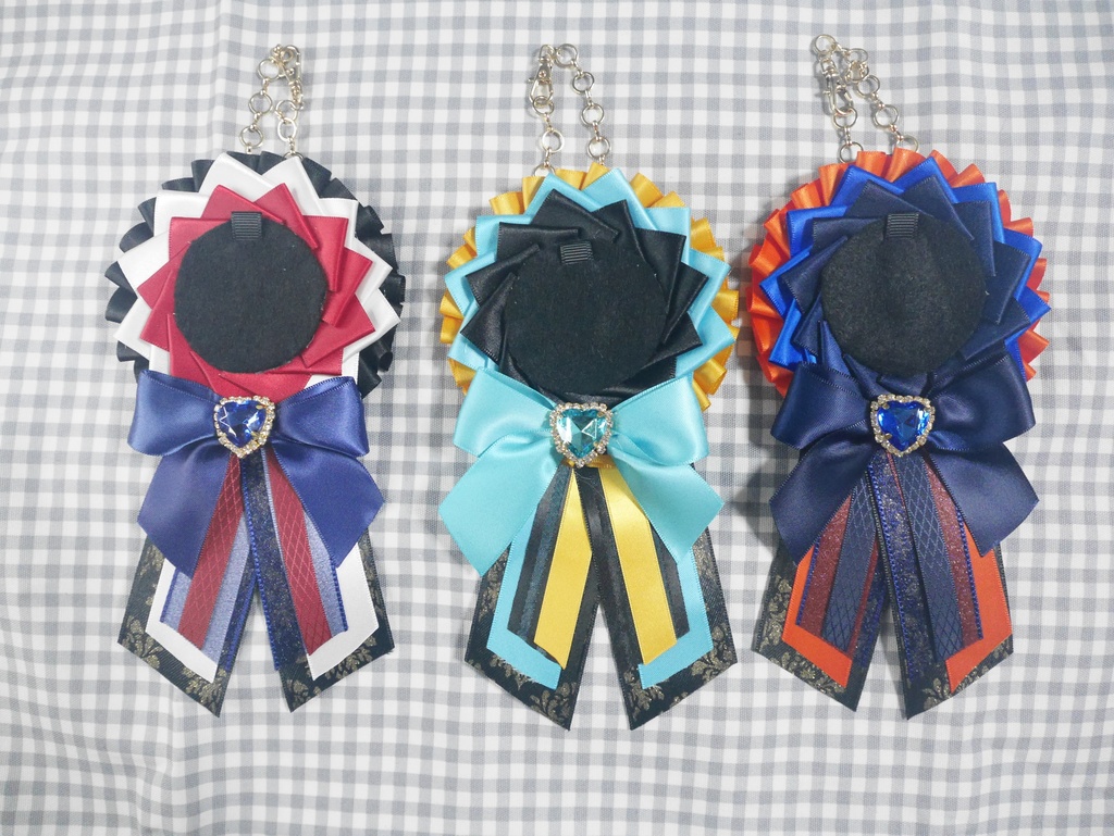 刀剣乱舞イメージカラーロゼット4　バッグチャーム