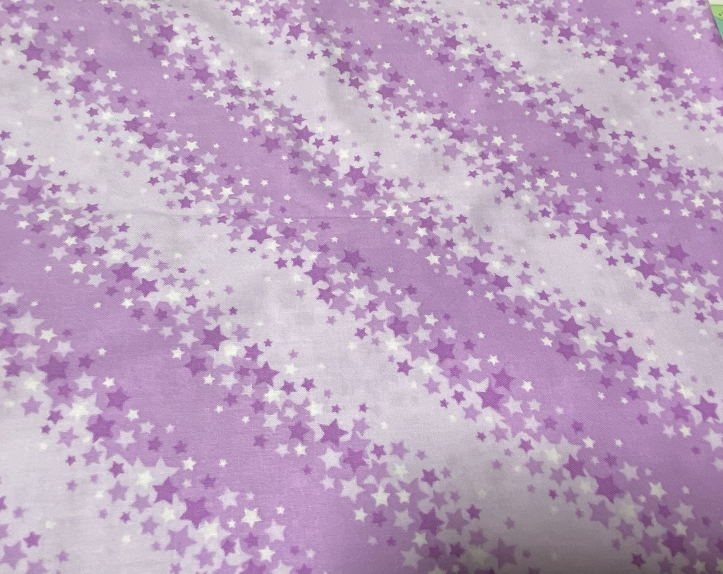 もちもちマスコットポーチ ラベンダー×可愛い柄