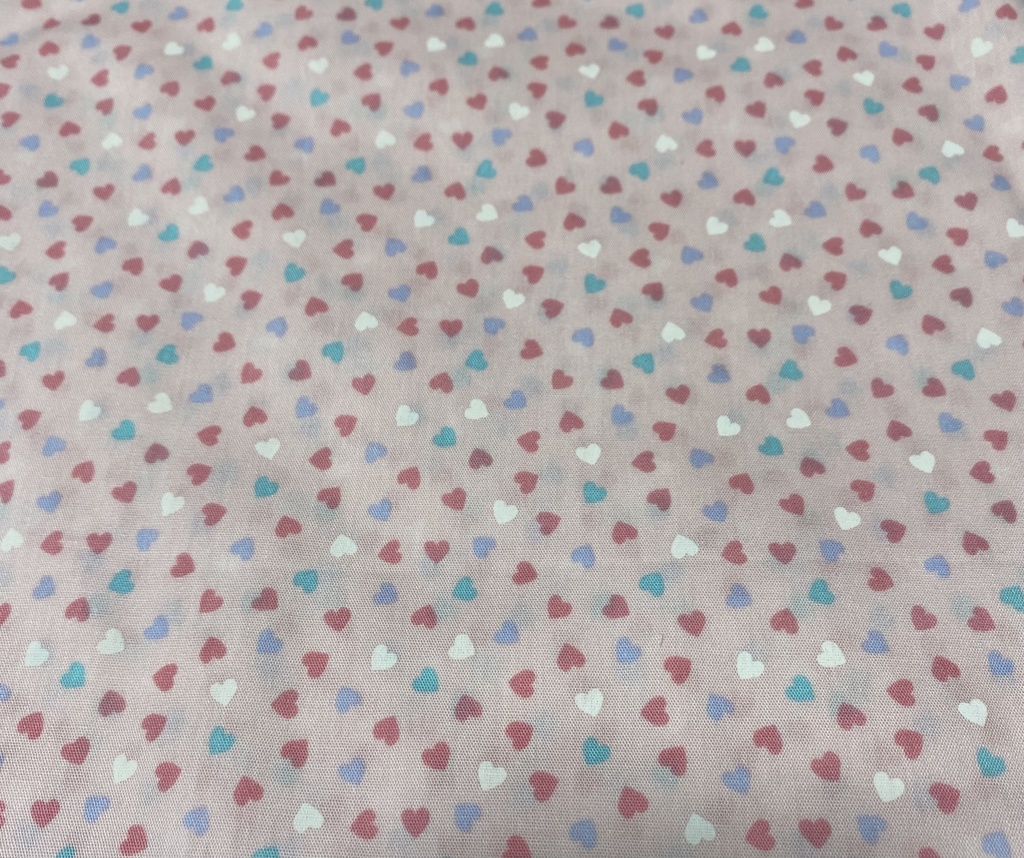 もちもちマスコットポーチ うすピンク×可愛い柄