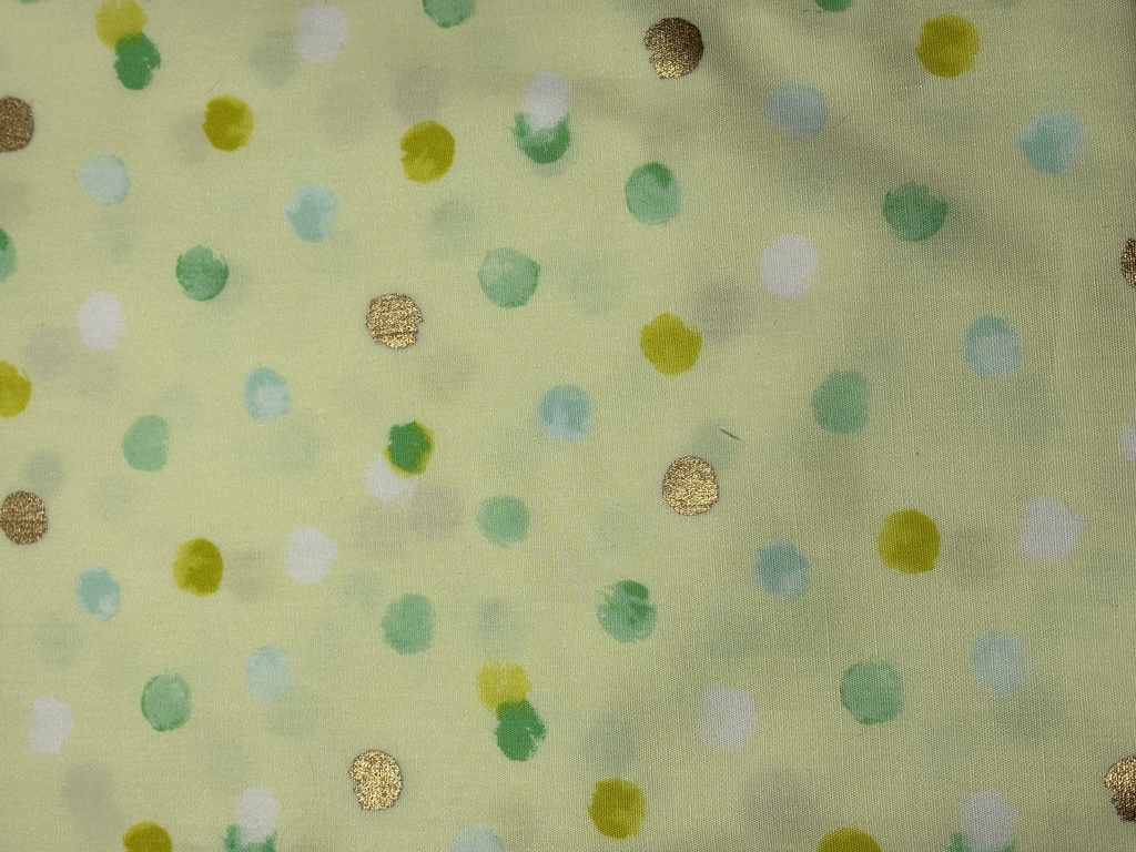 もちもちマスコットポーチ 黄緑×可愛い柄