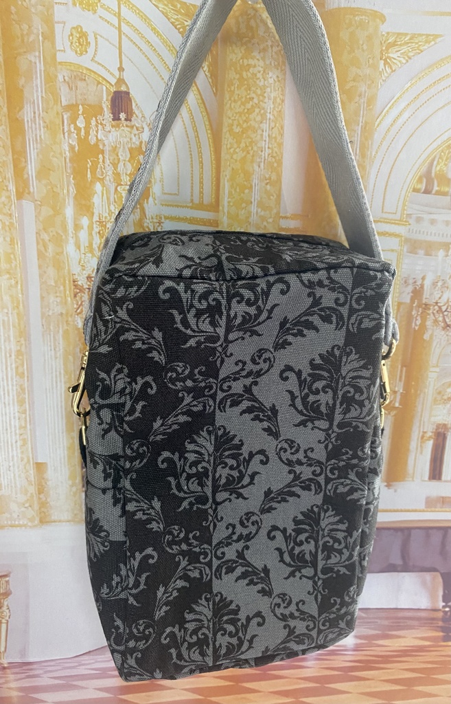 ぬいぐるみ用ポーチ バイカラーダマスク柄