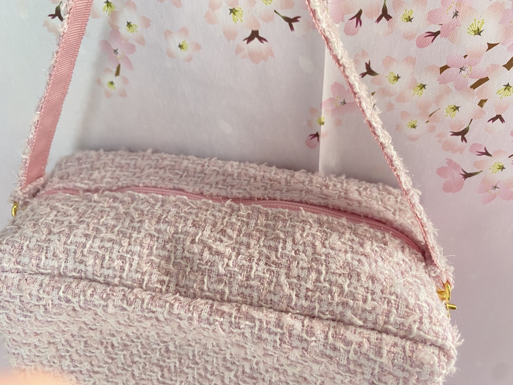 もちもちマスコット6体用ツィードポーチ