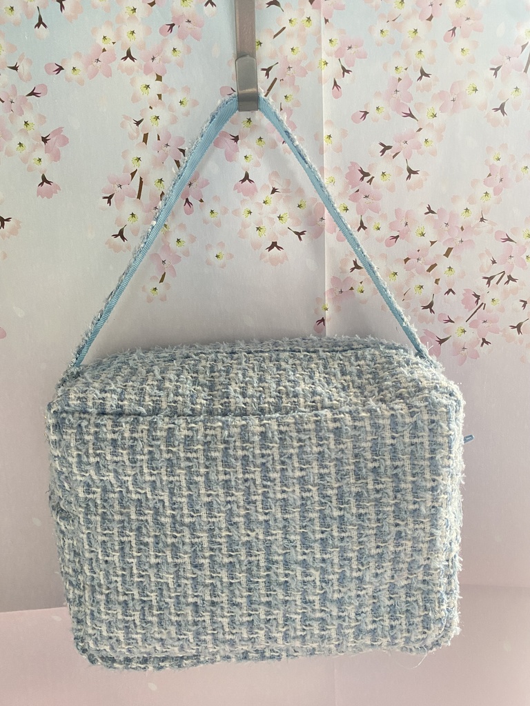 もちもちマスコット6体用ツィードポーチ