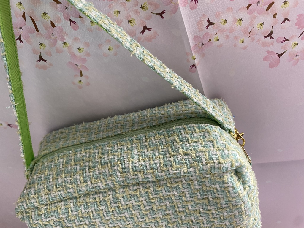 もちもちマスコット6体用ツィードポーチ