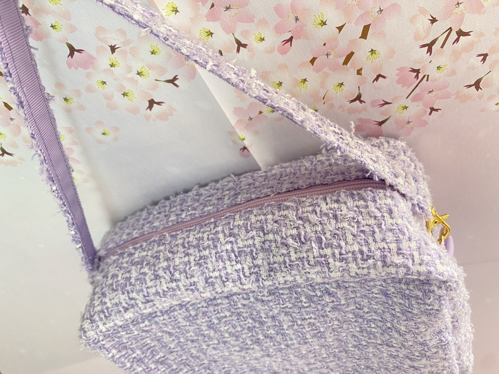 もちもちマスコット6体用ツィードポーチ