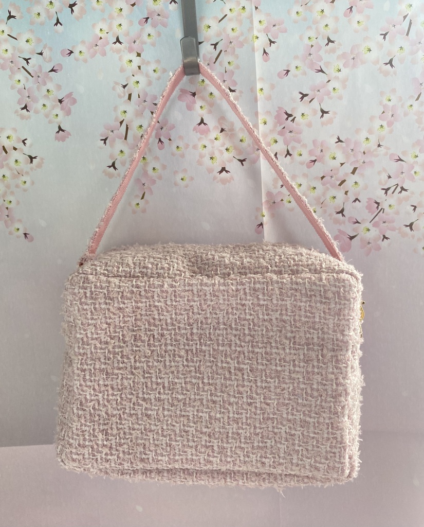 もちもちマスコット6体用ツィードポーチ