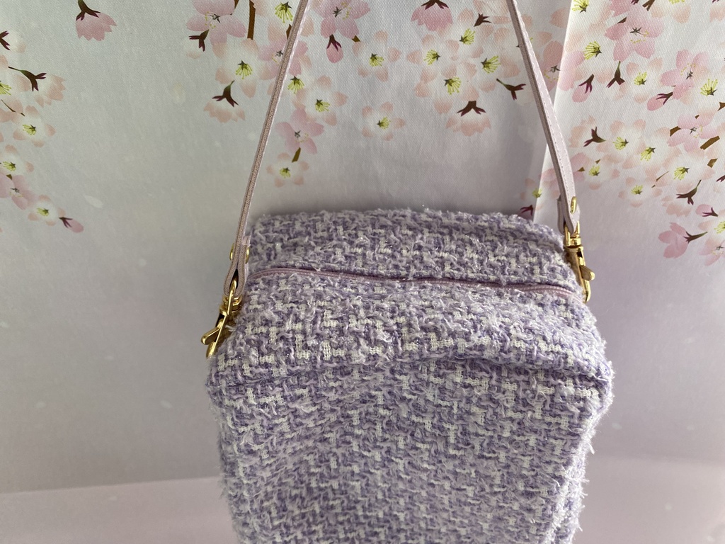 もちもちマスコット4体用ツィードポーチ