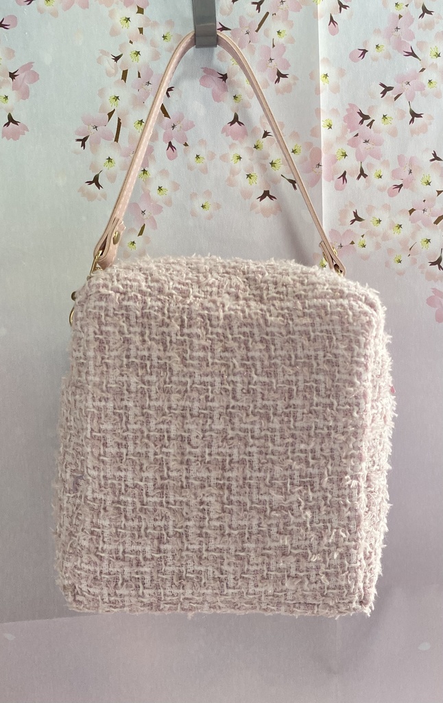 もちもちマスコット4体用ツィードポーチ