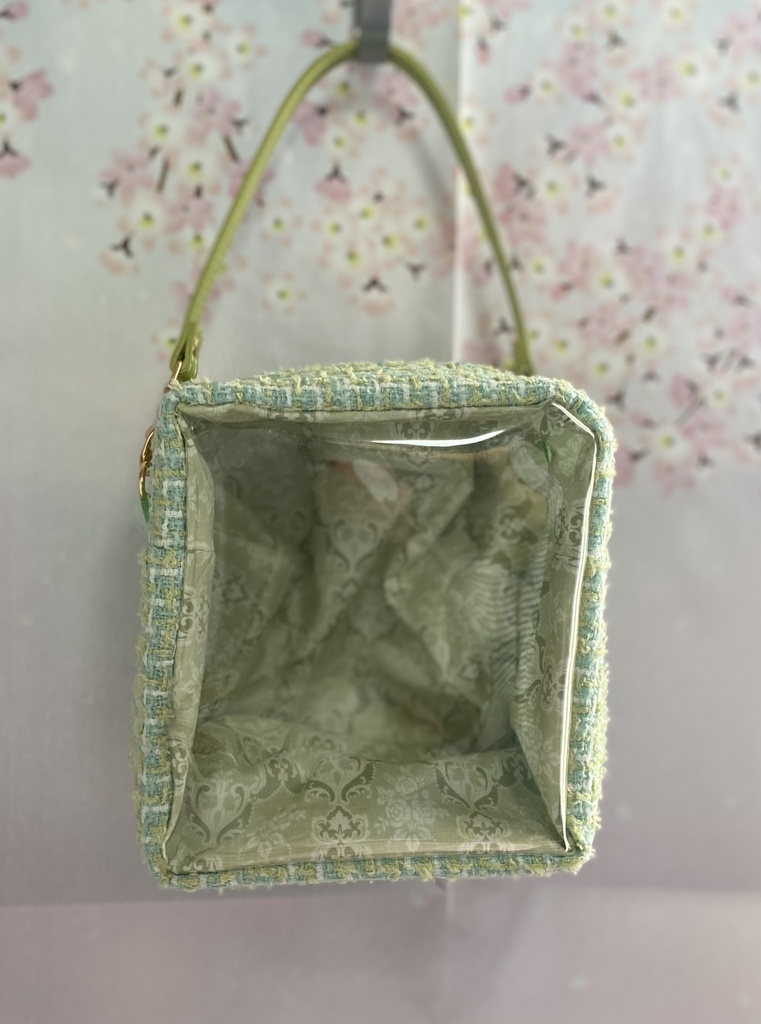 もちもちマスコット4体用ツィードポーチ