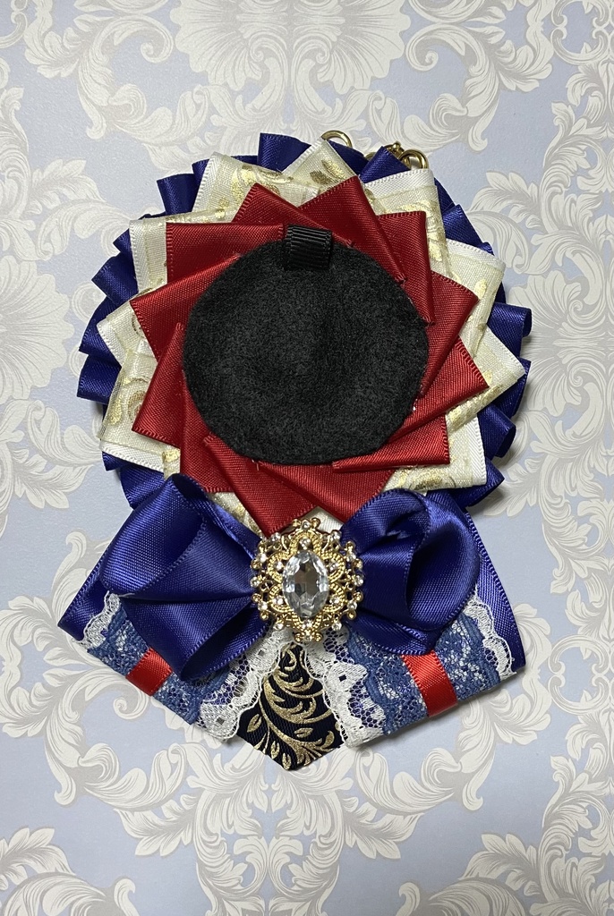 刀剣乱舞 イメージカラーロゼット バッグチャーム 参騎出陣