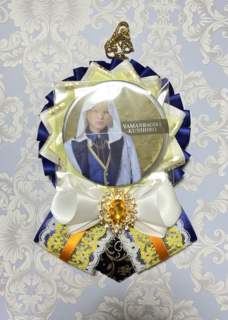 刀剣乱舞 イメージカラーロゼット バッグチャーム 参騎出陣