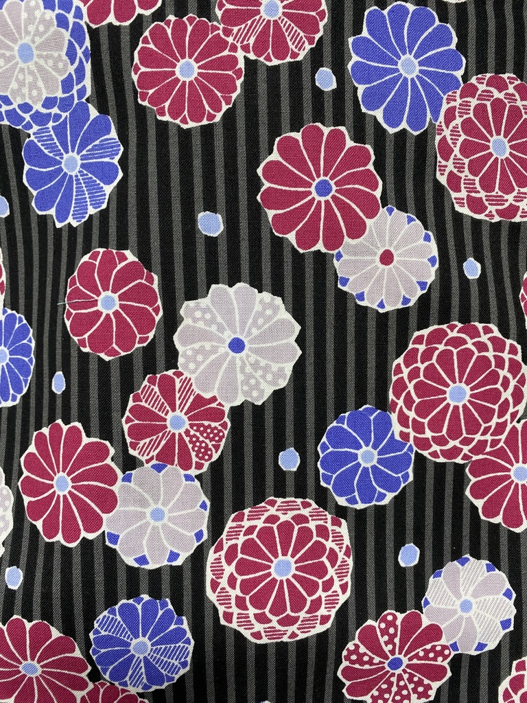 ぬいぐるみ用ポーチ 無地×和柄