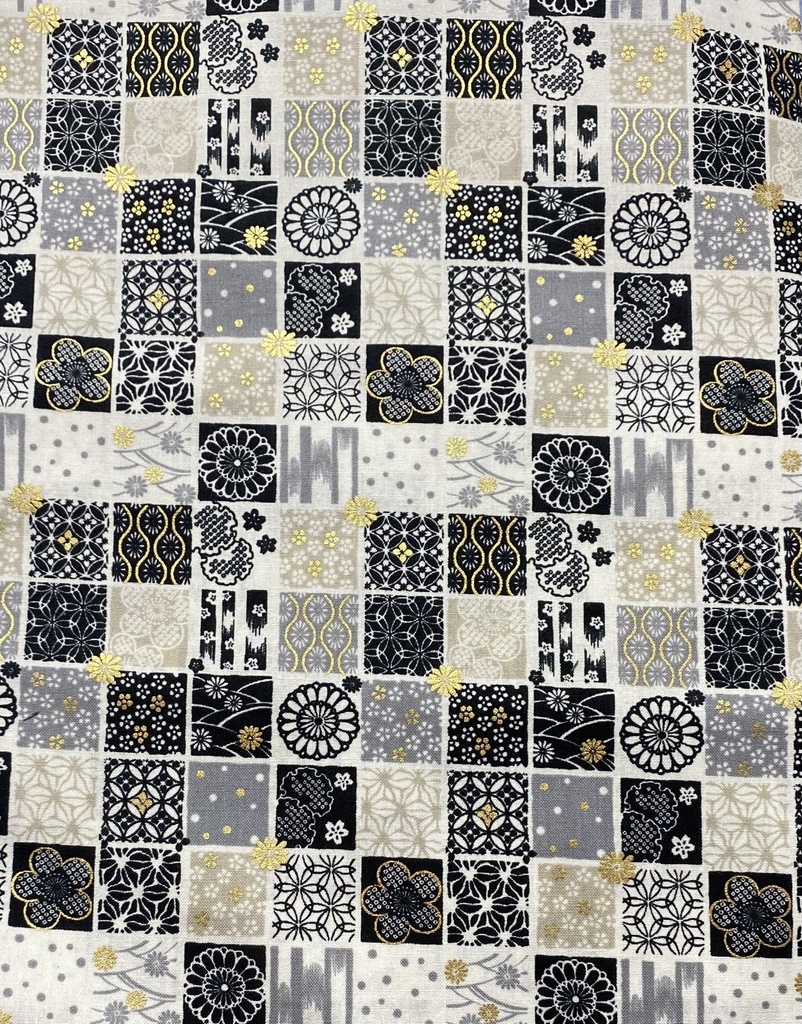 もちもちマスコット2体用ポーチ ホワイト×和柄