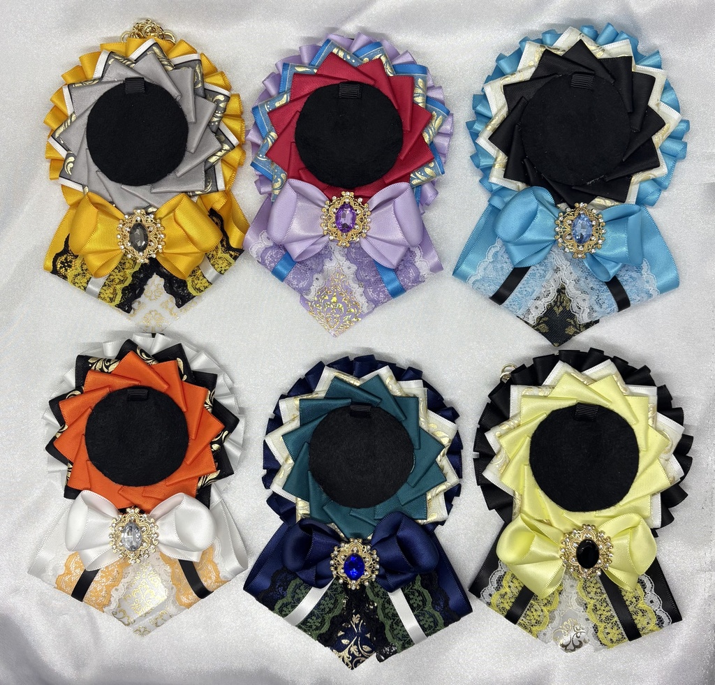 刀剣乱舞 イメージカラーロゼット バッグチャーム