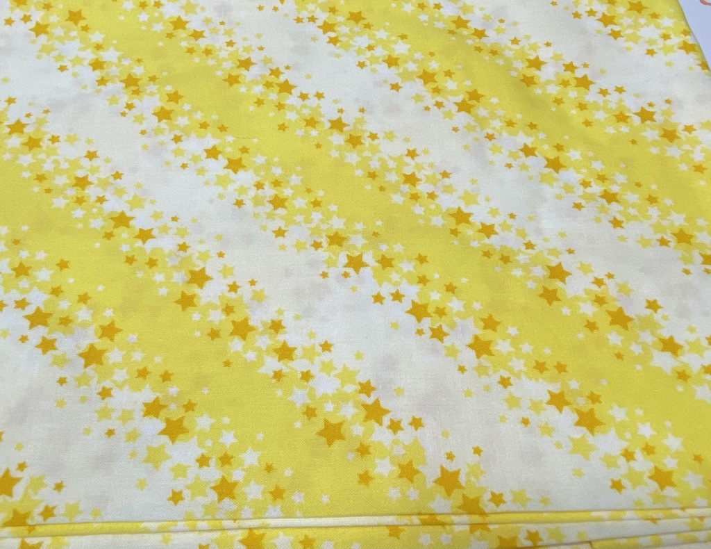 もちもちマスコット4体用ポーチ 無地×星柄