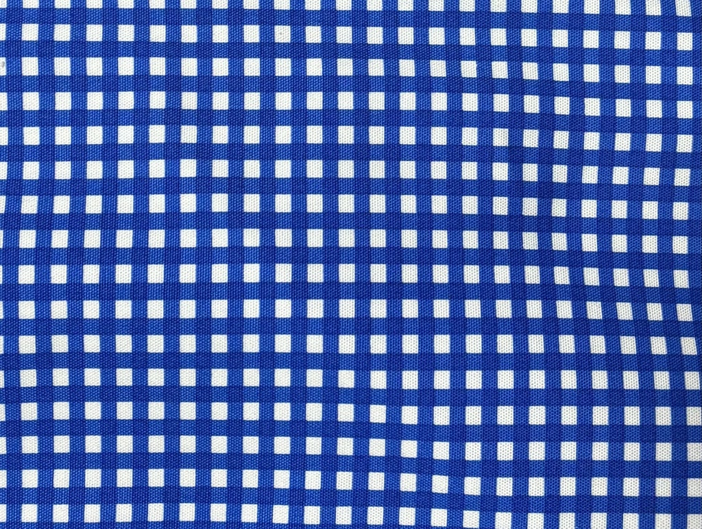 もちもちマスコット4体用ポーチ 無地×チェック柄