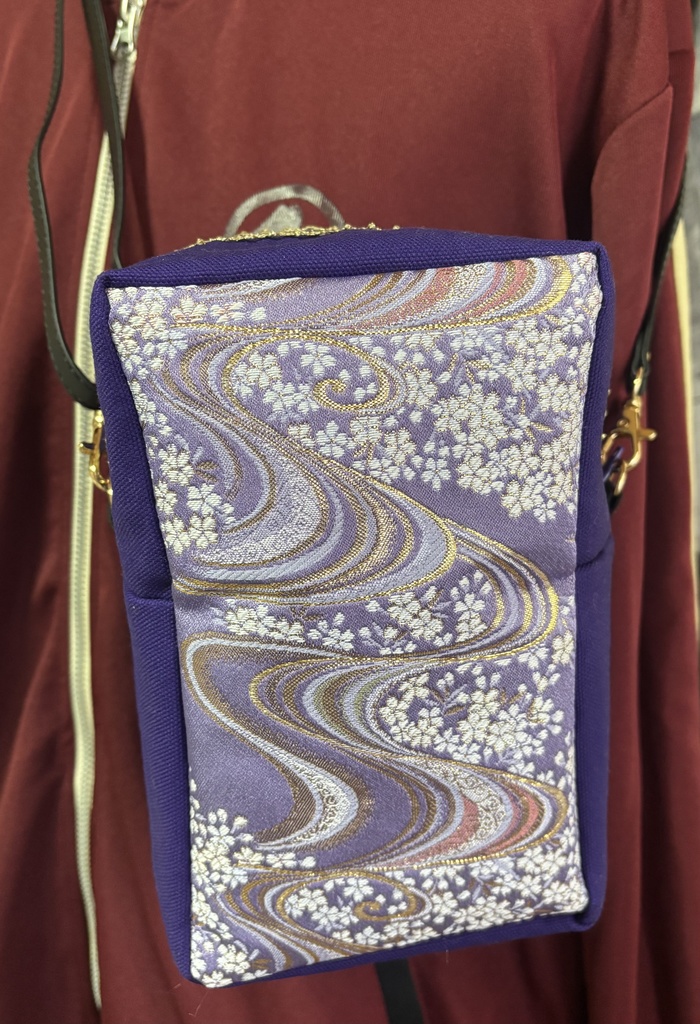 金襴 ぬいぐるみ用ショルダーバッグ