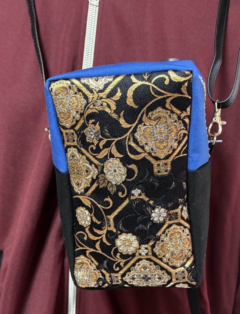 金襴 ぬいぐるみ用ショルダーバッグ