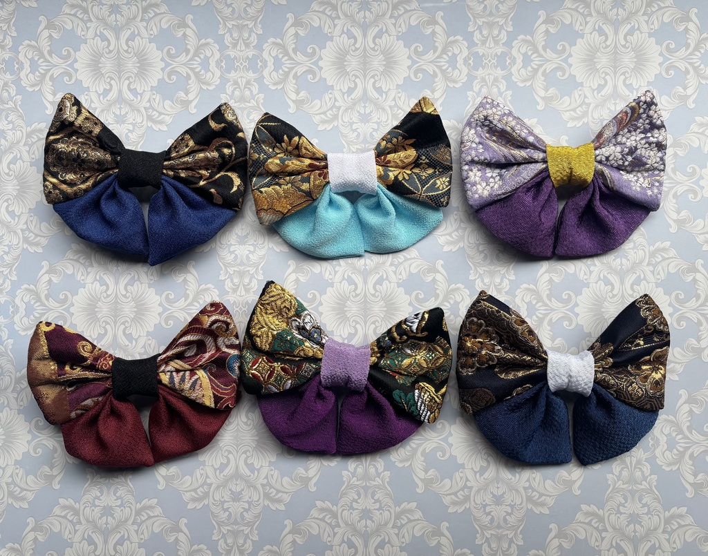 刀剣乱舞　金襴＆ちりめんヘアアクセサリー　バレッタ