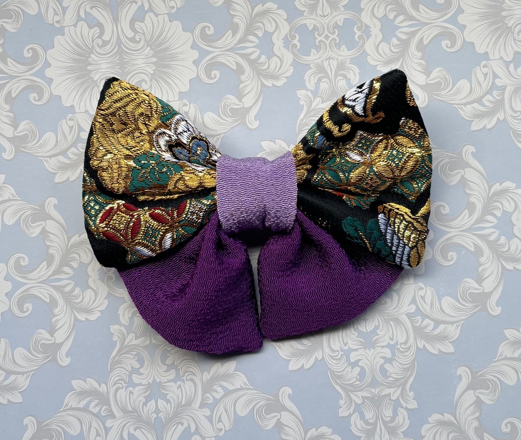 刀剣乱舞 金襴&ちりめんヘアアクセサリー バレッタ