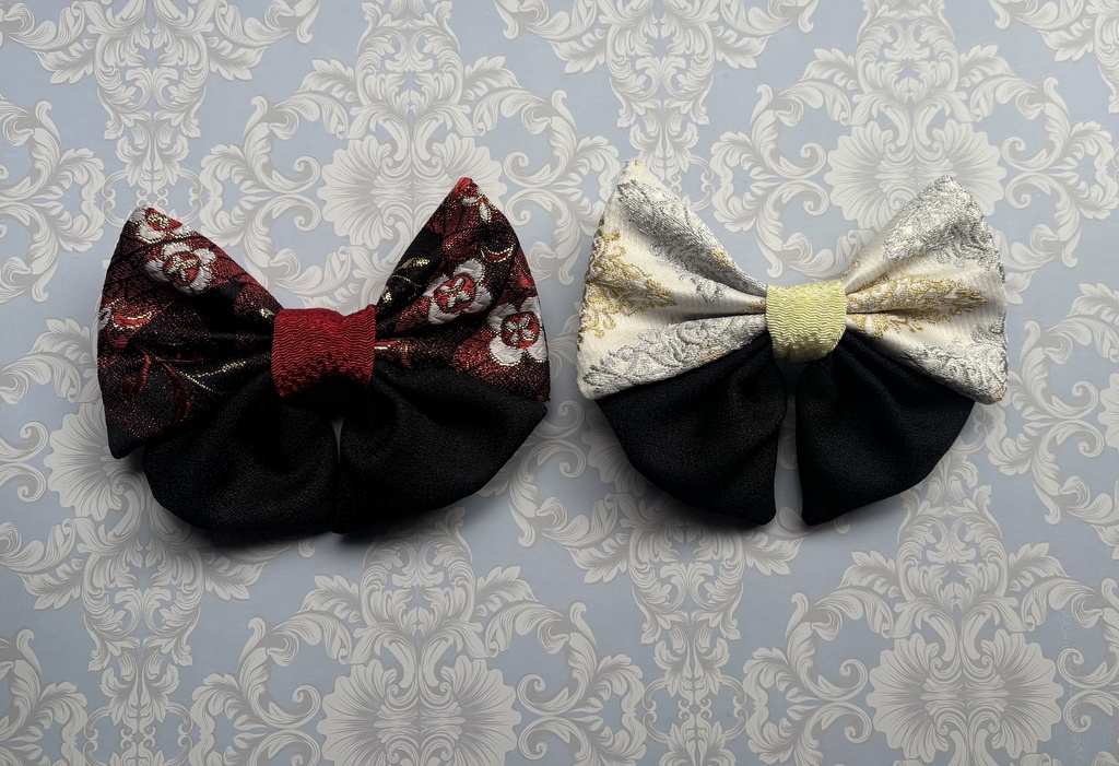 刀剣乱舞 金襴&ちりめんヘアアクセサリー  バレッタ