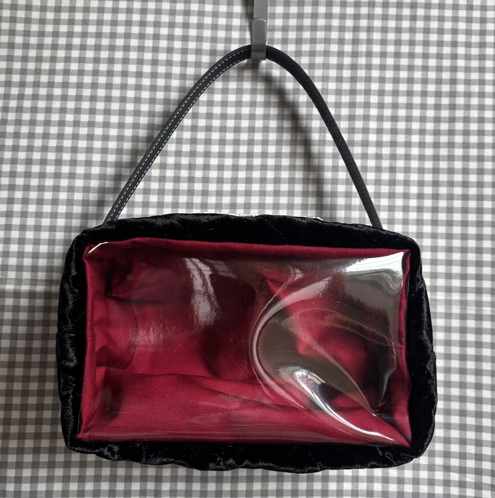 ベロアキルト ぬいぐるみ用ポーチ 2体用 ちびぐるみ