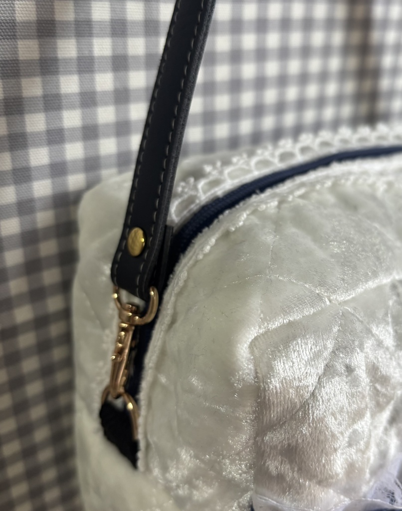 ベロアキルト ぬいぐるみ用ポーチ 2体用 ちびぐるみ