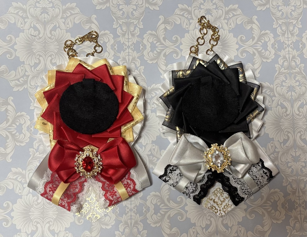 刀剣乱舞　イメージカラーロゼット　バッグチャーム