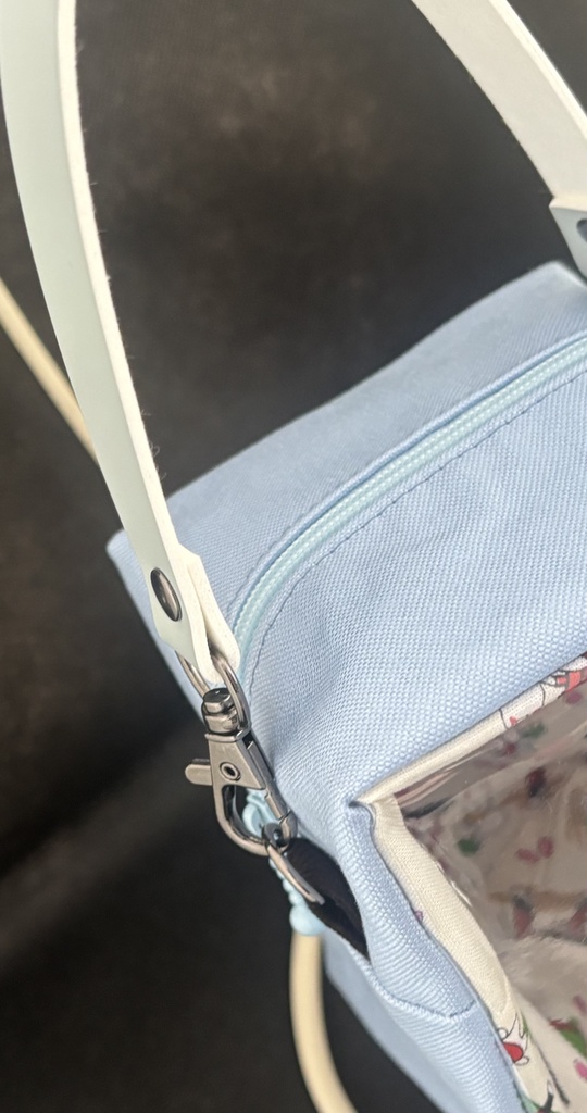 ぬいぐるみ用ポーチ 鳥居&お稲荷さん柄 K