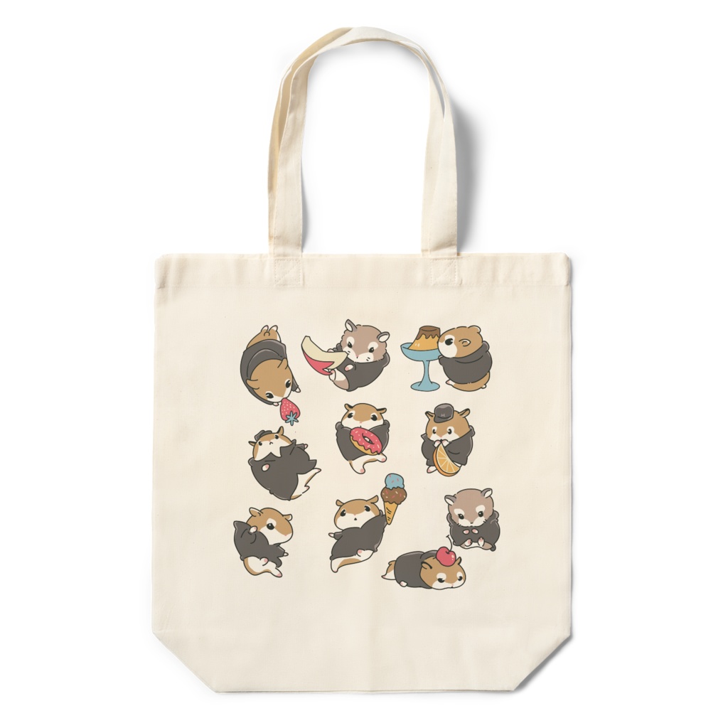 梶ハムちゃんおやちゅ専用エコバッグ