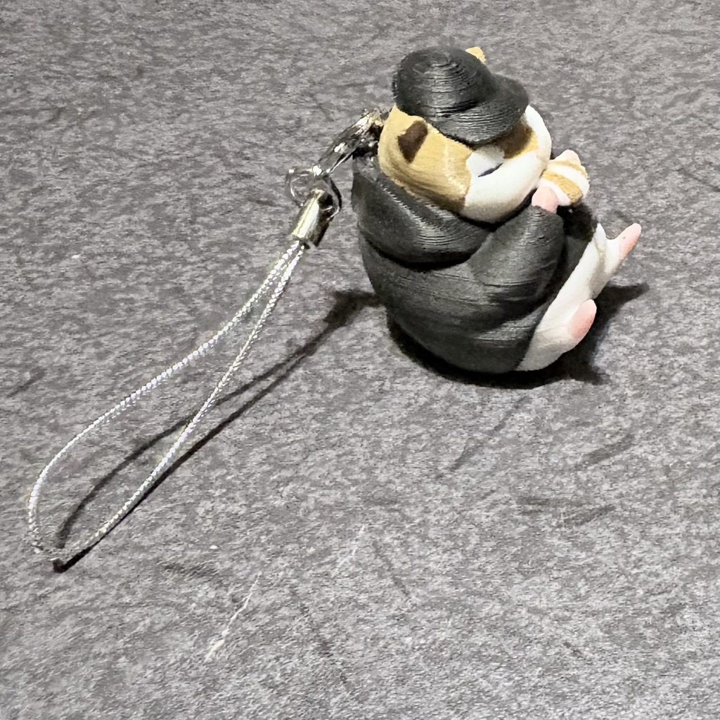 梶ハムちゃんフィギュアストラップ(おにぎり)
