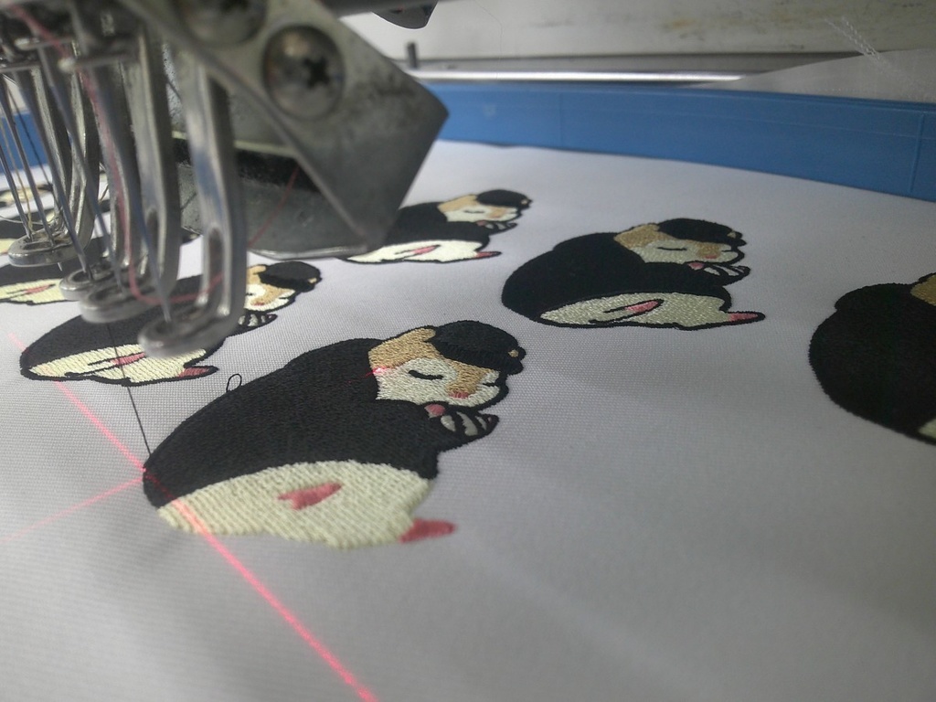 梶ハムちゃんワッペン(おにぎり)