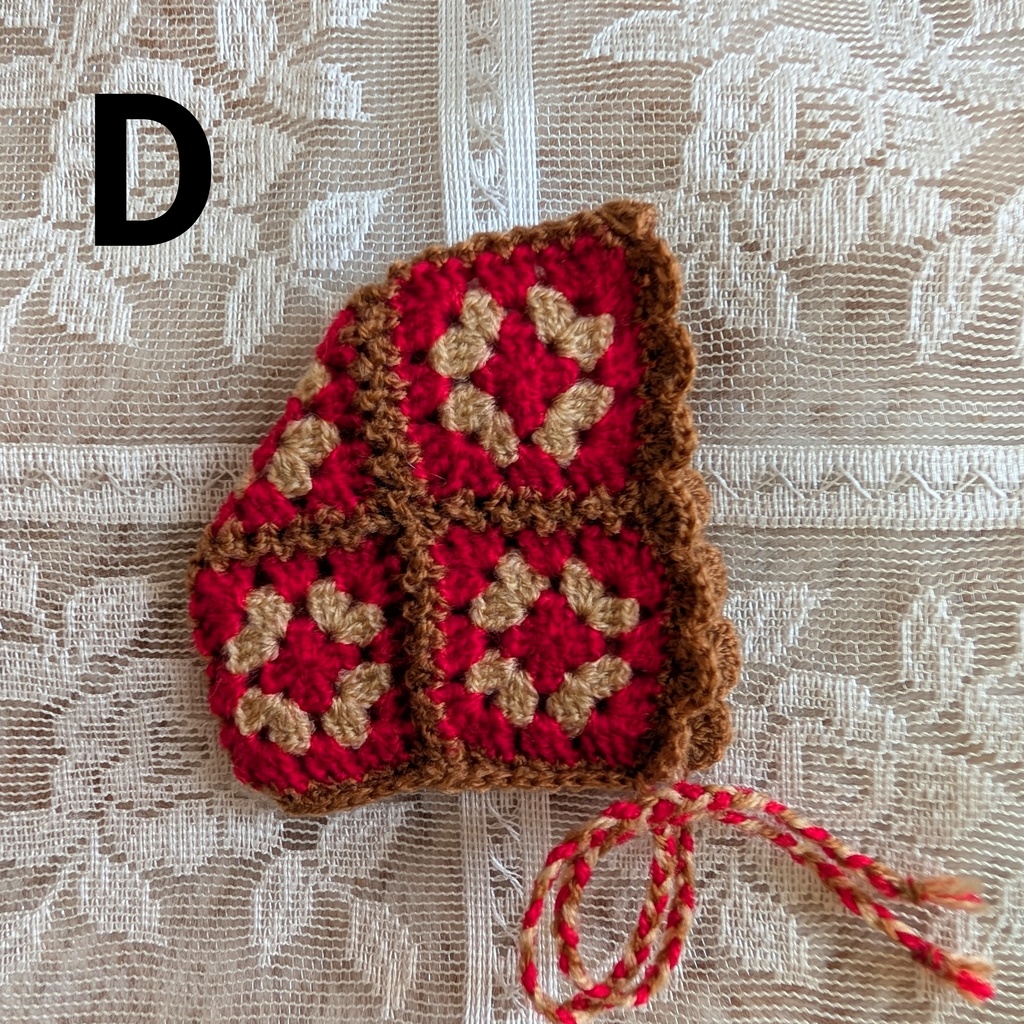 11月のクリスマスなレトロポップボンネット