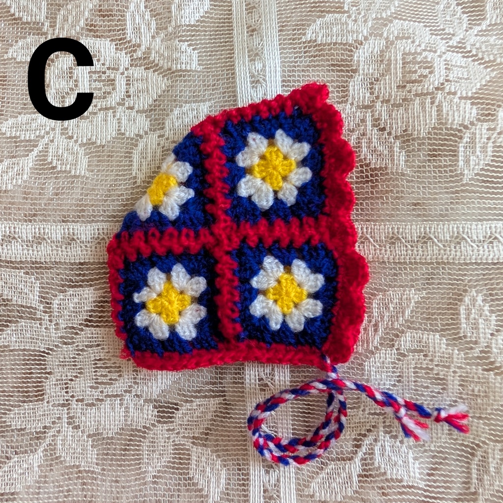 11月のクリスマスなレトロポップボンネット