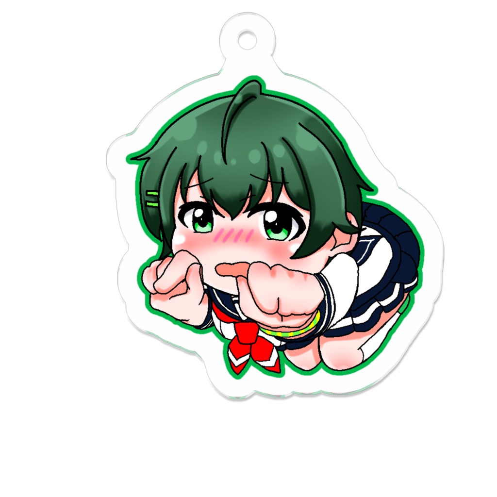 にゃんにゃんアクリルキーホルダー(昴)