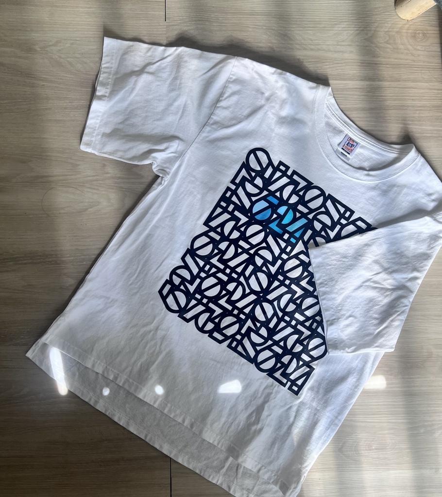 さりげなく主張したい五伏Tシャツ/ジオメトリック