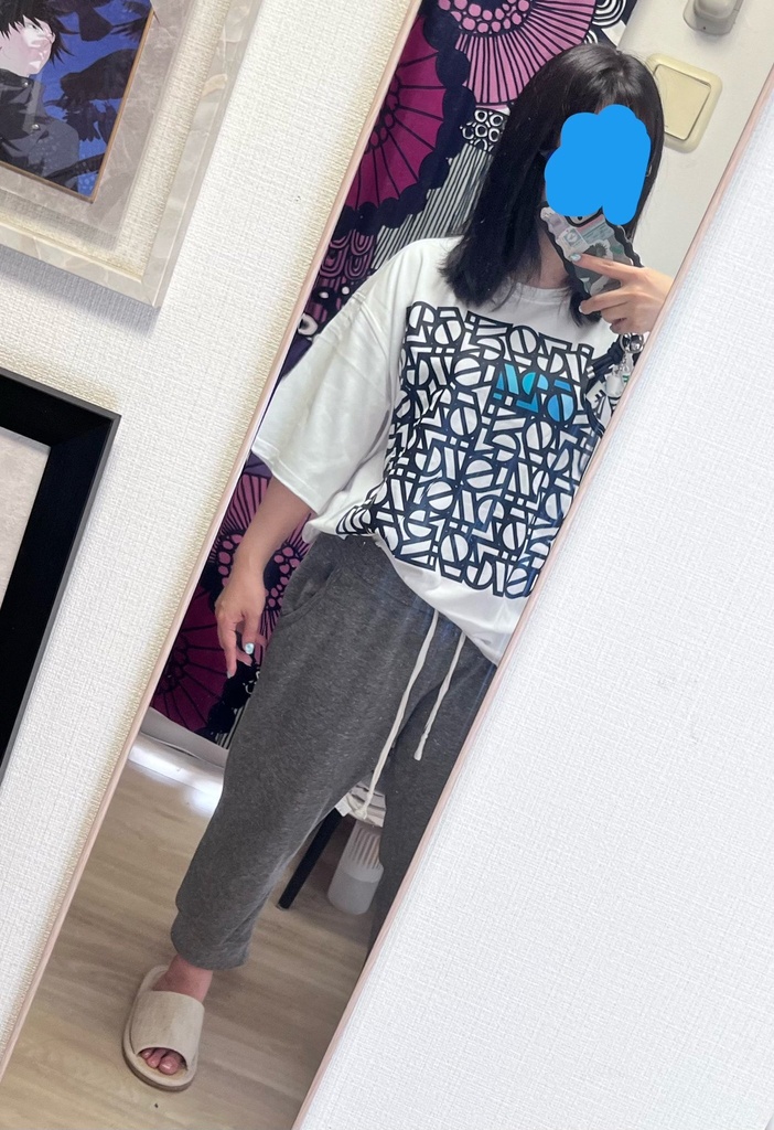 さりげなく主張したい五伏Tシャツ/ジオメトリック